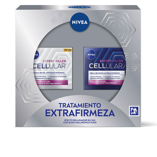 Pack reafirmante NIVEA Cellular Expert Filler SPF 30 – 2 piezas