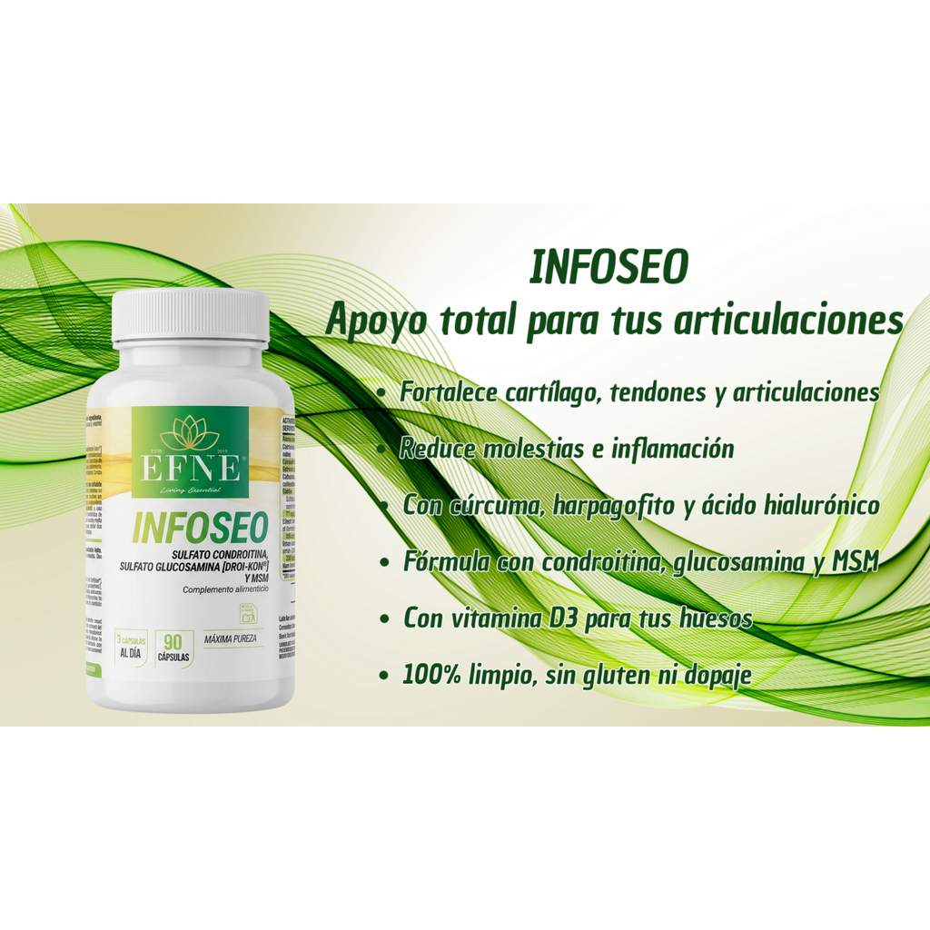INFOSEO EFNE — 90 cápsulas Articulaciones y cartílago