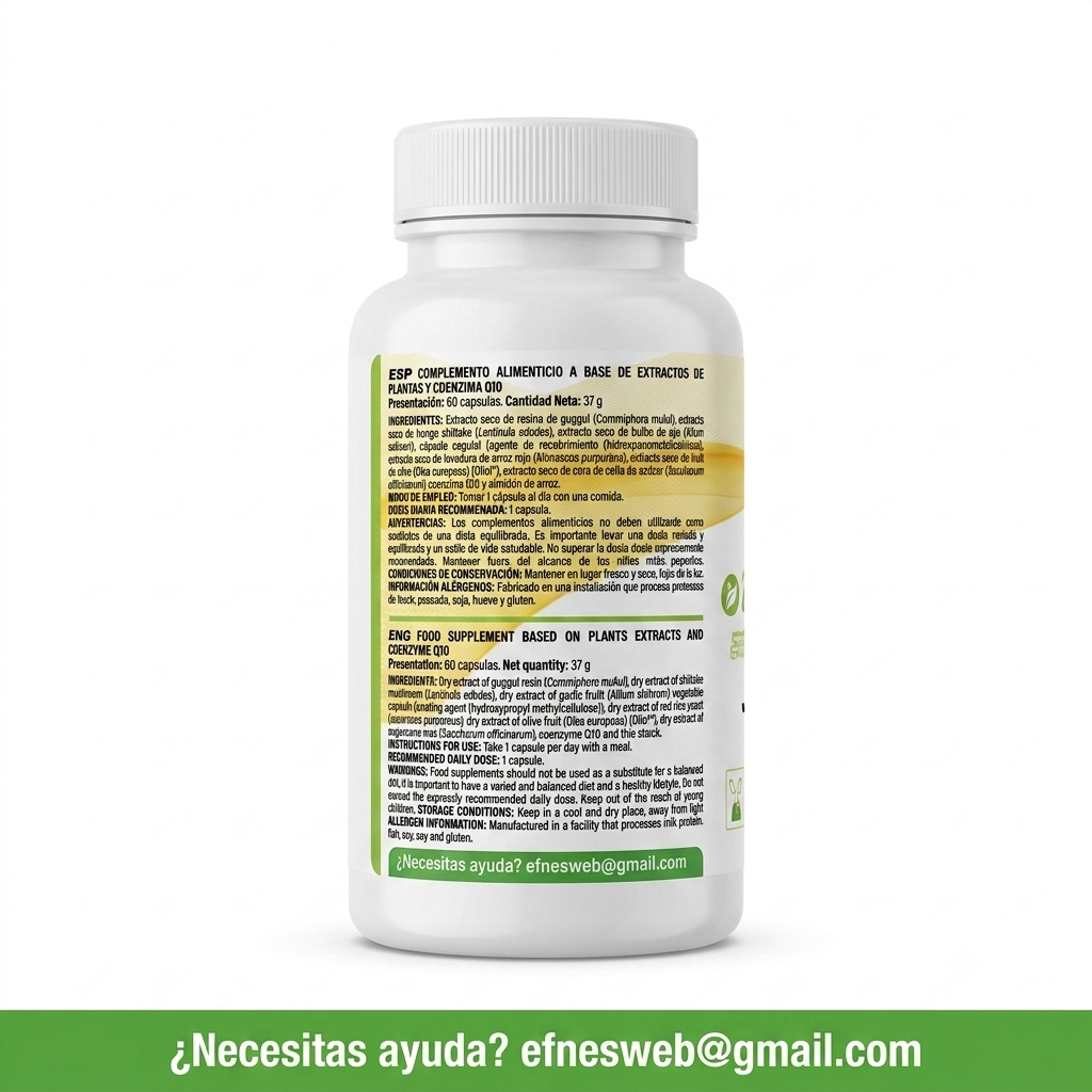 Cholesterol Fórmula Magistral EFNE| Control Natural de Colesterol