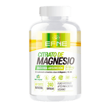 Citrato de Magnesio + B6 EFNE | Alta Absorción y Máxima Pureza (90 / 240 Cápsulas)