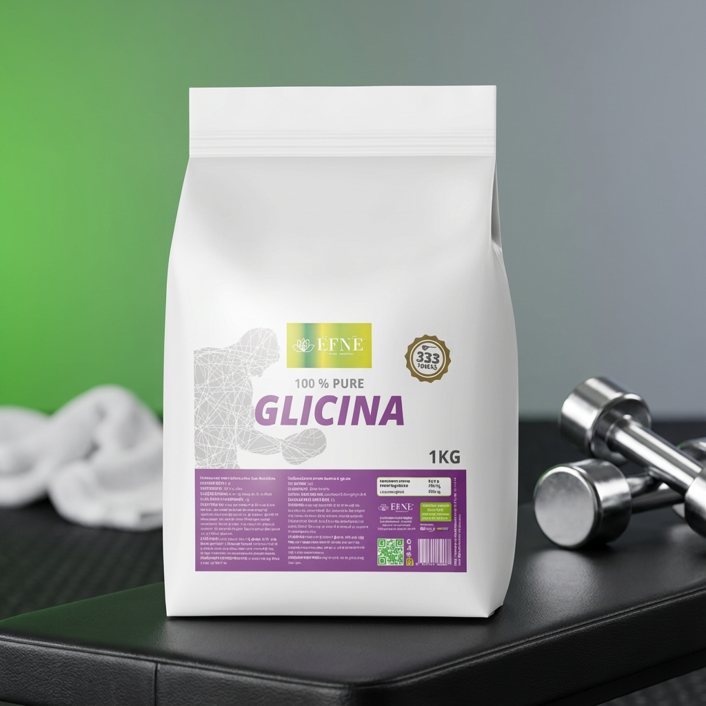Glicina 100% pura EFNE 1 kg | 333 tomas | Aminoácido