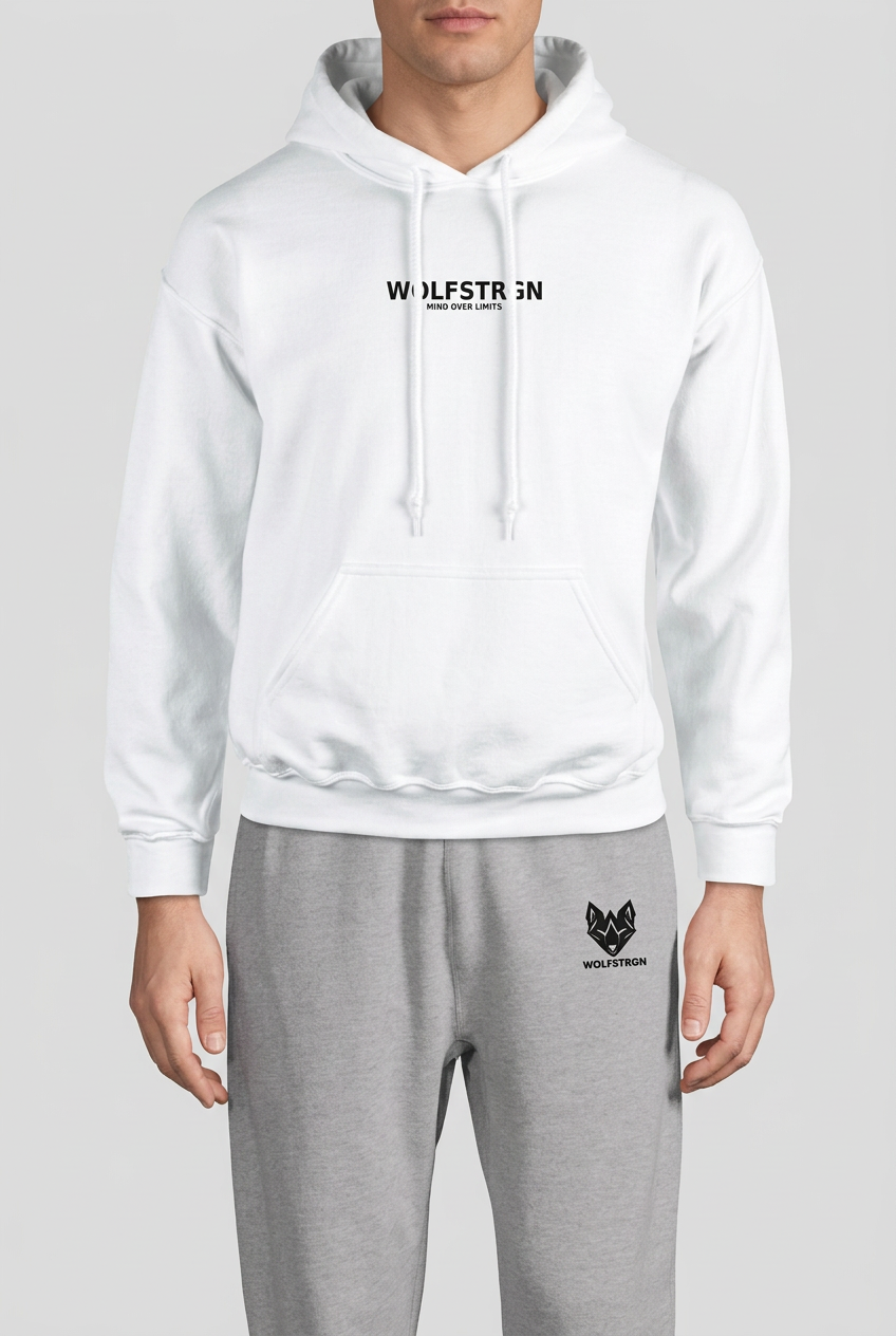 Modelo masculino con encuadre cercano de la marca
