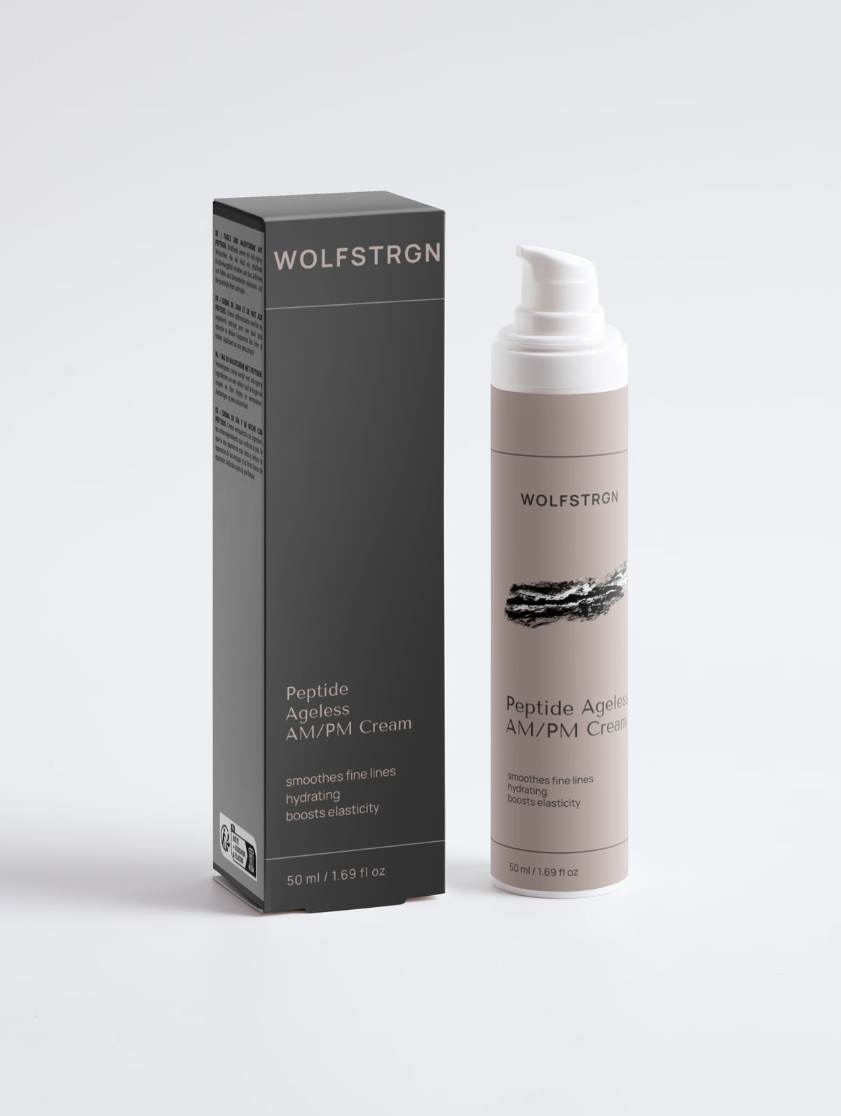 Crema AM/PM Atemporidad con Péptidos WOLFSTRGN