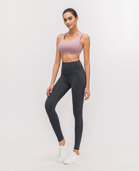 Leggings deportivos de cintura alta para yoga y gimnasio