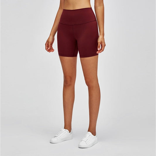 Shorts Deportivos Ciclista para Mujer – Cintura Alta, Superelásticos, Suaves, Fitness
