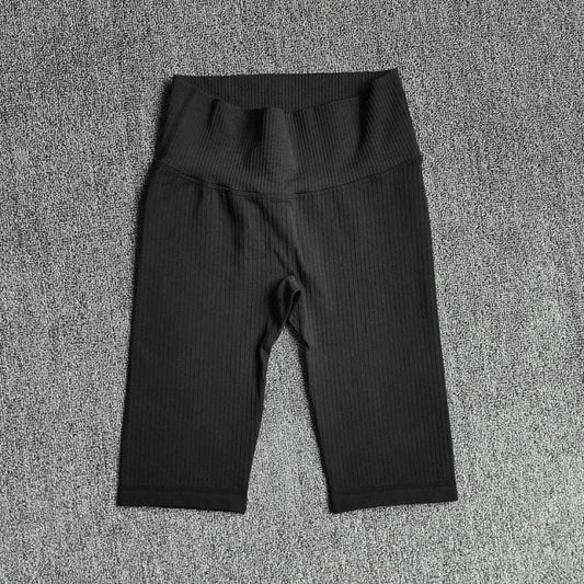 Shorts de Yoga Seamless Cintura Alta para Mujer – Push Up, Running y Gym