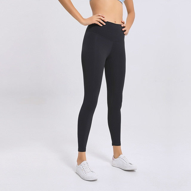 Leggings deportivos de cintura alta para yoga y gimnasio