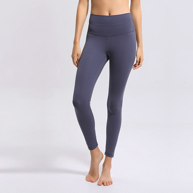 Women Stretchy High Waist Gym Sport Tights Yoga Pants-6