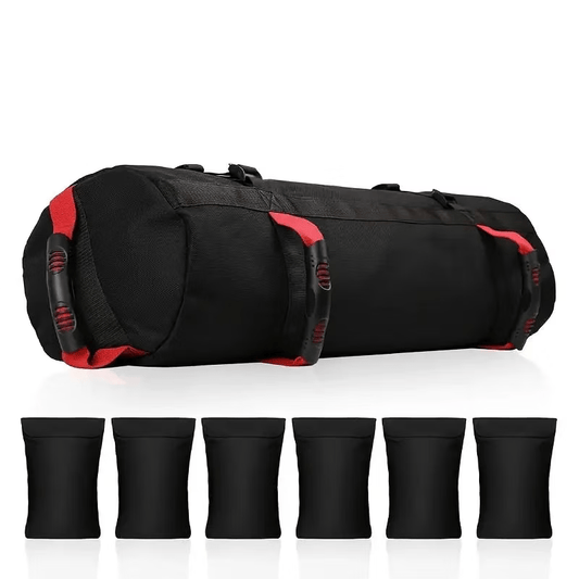Set 7 Sacos de Arena para Fitness – Peso Ajustable, Tela Oxford, Fuerza y Entrenamiento Funcional