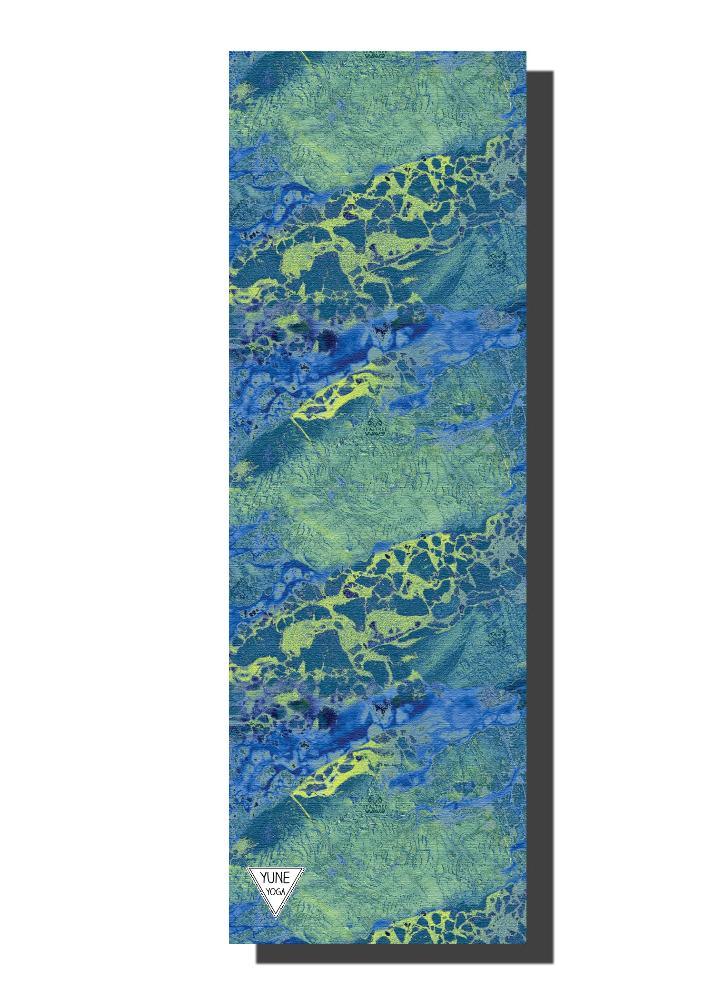 Realtree x Yune Yoga WAV3 Camo Yoga Mat – Eco-Friendly, Non-Slip 6mm PER Mat-1