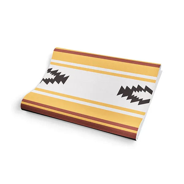 Nelson Yoga Mat – 6 mm Extra Thick, Non-Slip Eco-Friendly PER with Striped UV-Printed Design | Yune Yoga-4