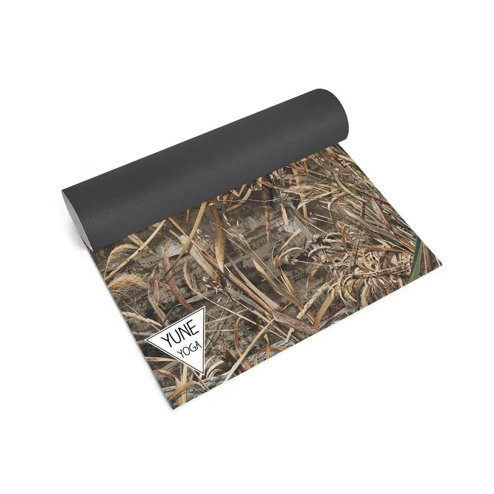 Realtree x Yune Yoga Timber Camo Yoga Mat – Eco-Friendly, Non-Slip 6mm PER Mat for All Levels-2