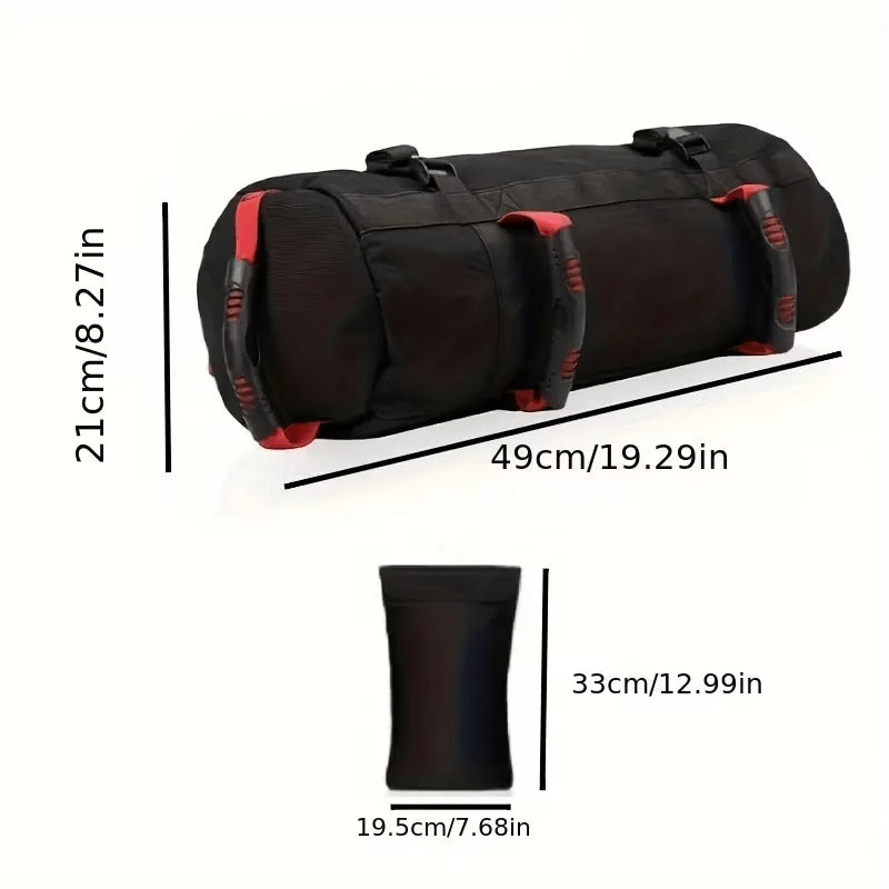 Set 7 Sacos de Arena para Fitness – Peso Ajustable, Tela Oxford, Fuerza y Entrenamiento Funcional