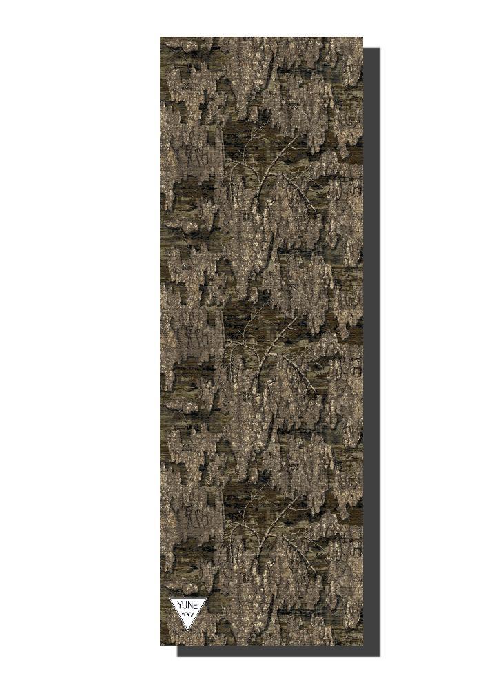 Realtree x Yune Yoga Timber Camo Yoga Mat – Eco-Friendly, Non-Slip 6mm PER Mat for All Levels-1